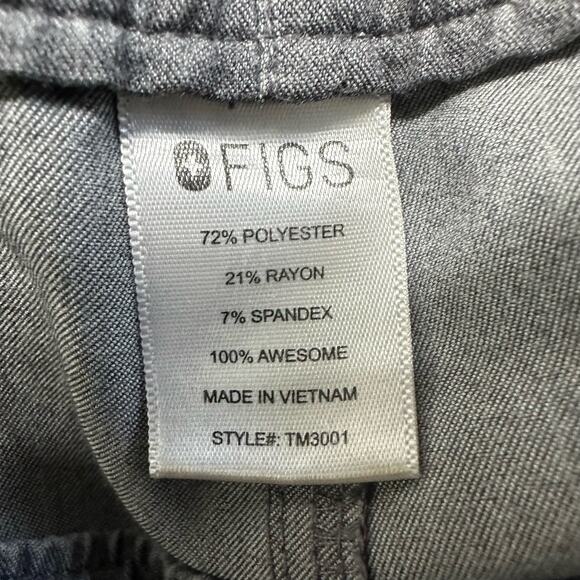 Figs Cairo Cargo Scrub Pants TM3001 Mens‎ Size M Gray Technical Collection Medic - Picture 2 of 7